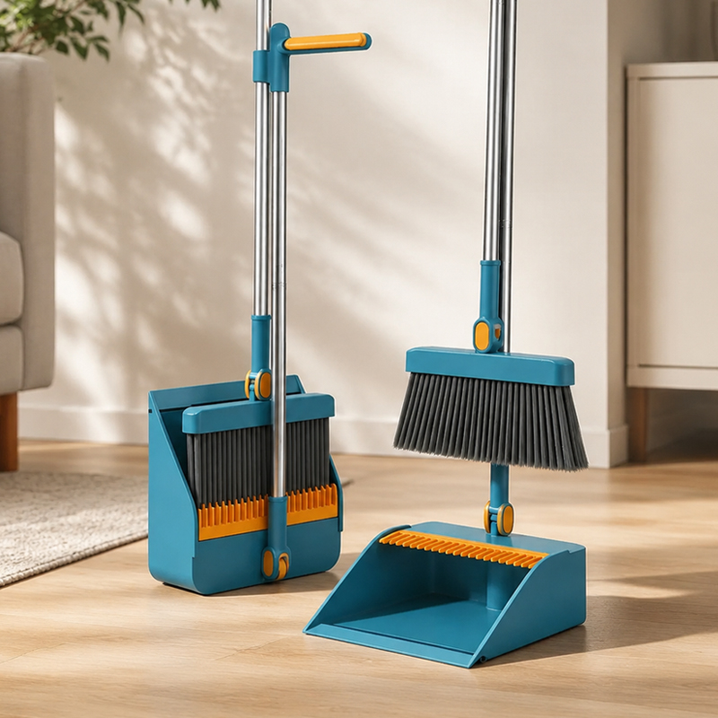 ชุดไม้กวาดด้ามยาวและที่ตักขยะ  - Kids Outdoor Broom บทวิจารณ์และราคา