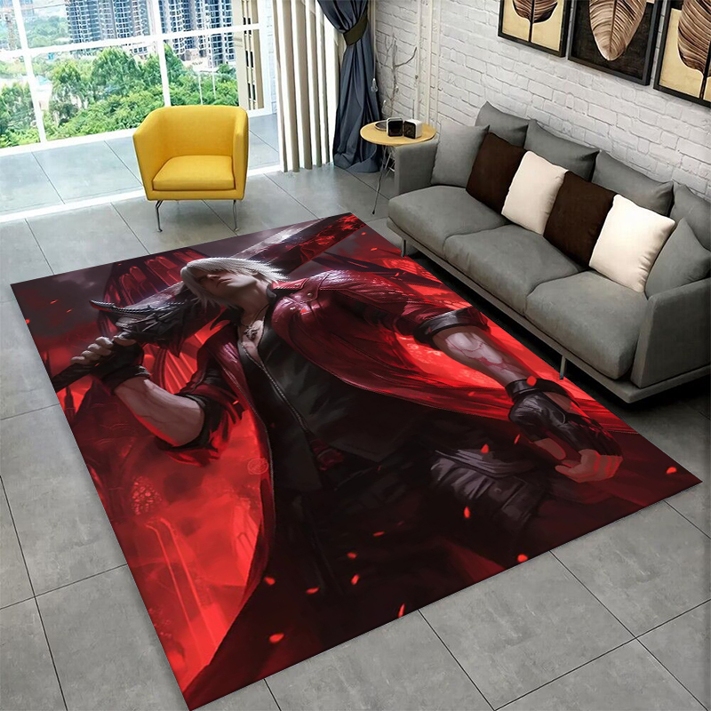 พรมลายเกม D-Devil May Cry DMC  - Kids Outdoor Area บทวิจารณ์และราคา