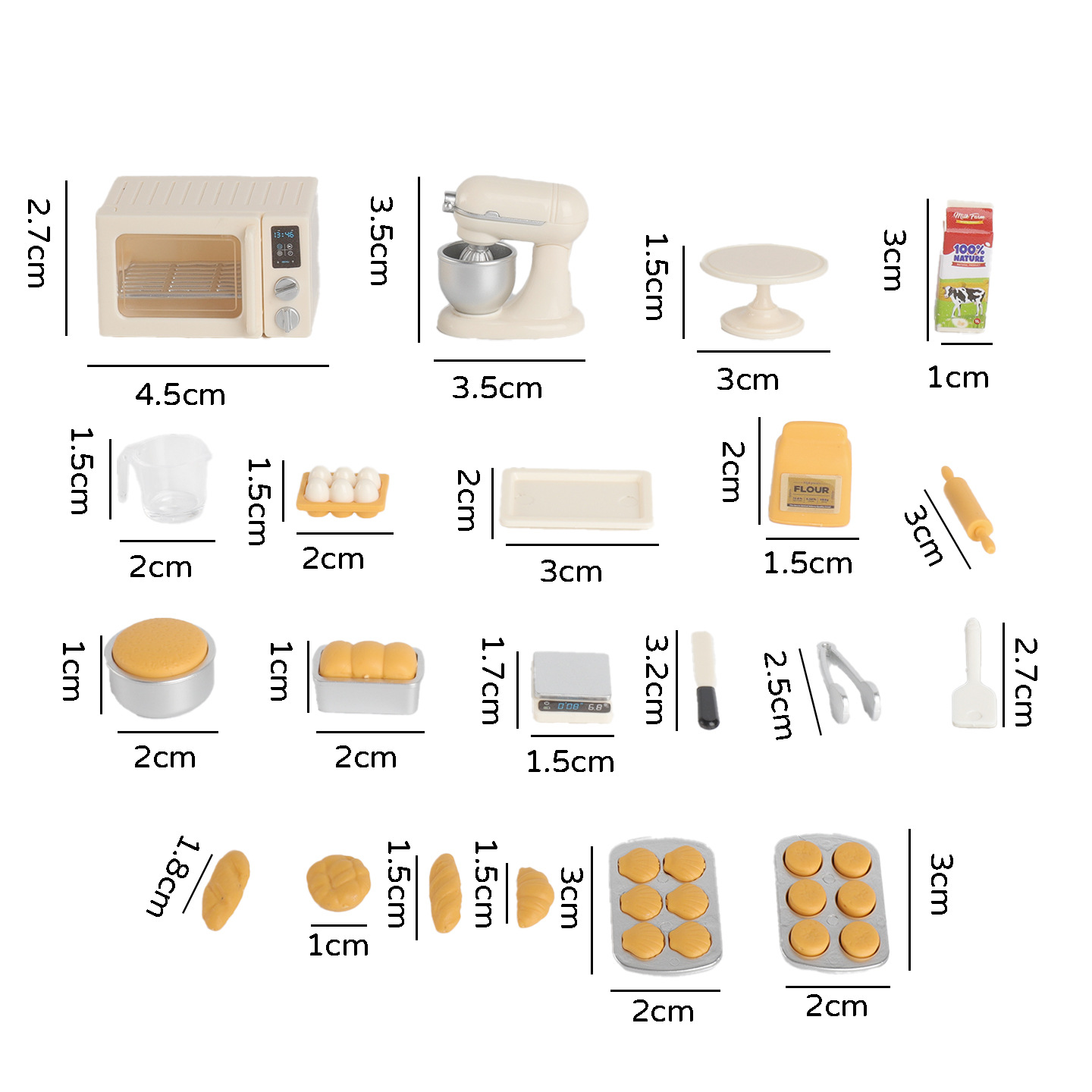 ชุดของเล่นจำลองการทำขนมขนาดเล็ - Kids Outdoor Kitchen Accessories บทวิจารณ์และราคา