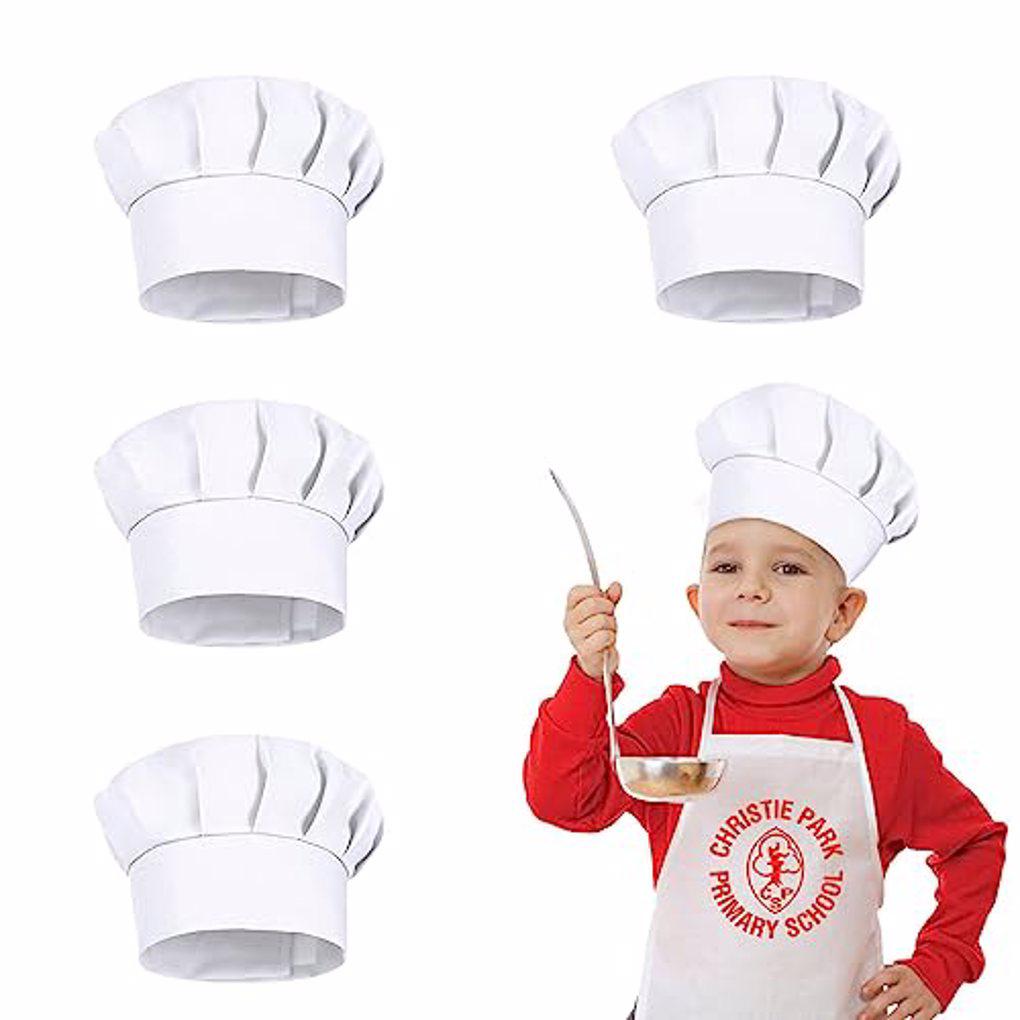 หมวกปาร์ตี้สีขาว 4 ชิ้น หมวกเช - Kids Outdoor Kitchen Accessories บทวิจารณ์และราคา