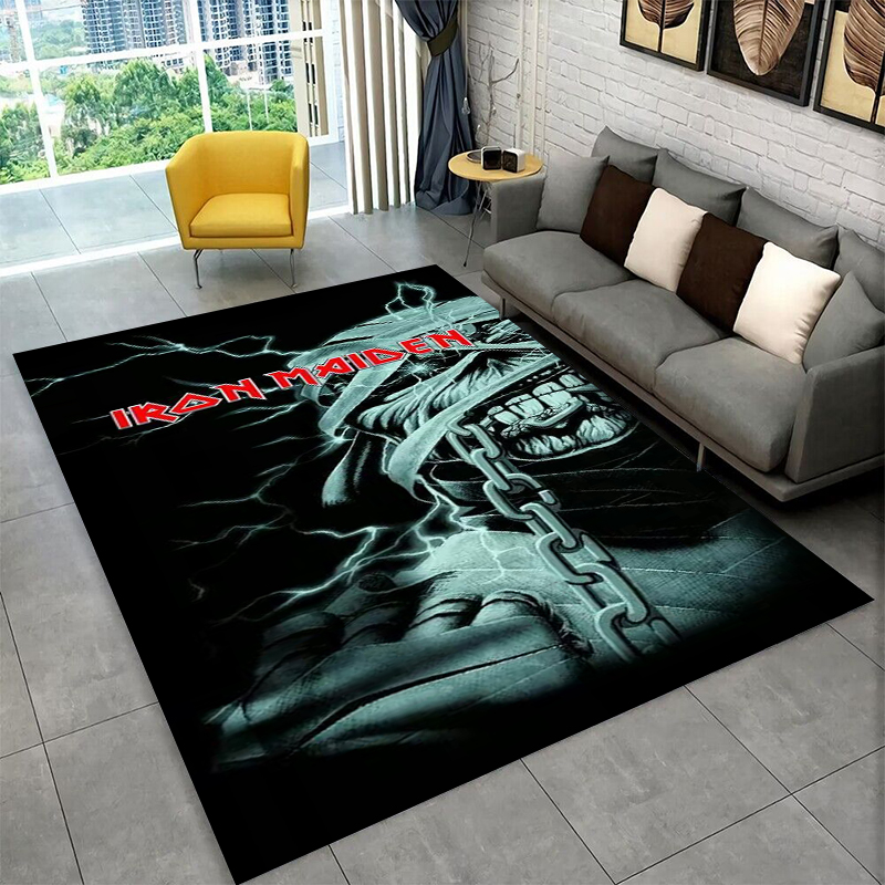 พรม 3D ลายวงเมทัล Iron Maiden  - Kids Outdoor Area บทวิจารณ์และราคา